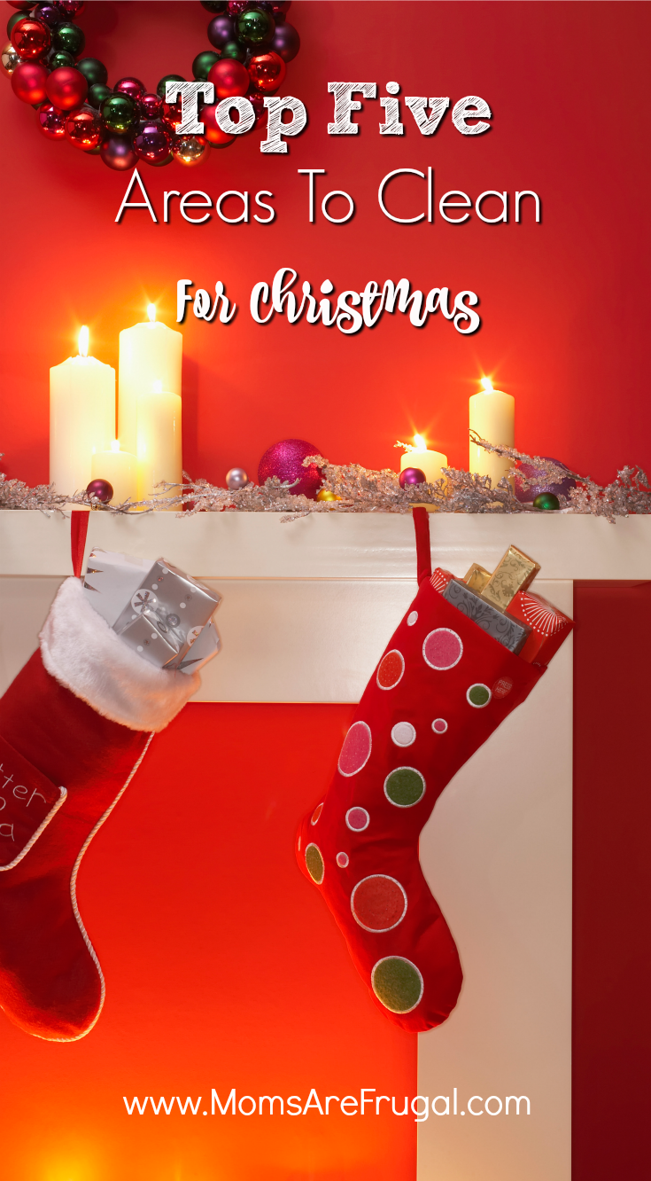 Top Five Areas To Clean For Christmas