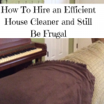 Hiring a Cleaning Service in a Frugal Home