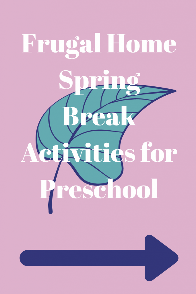 Frugal Home Activities for Preschool