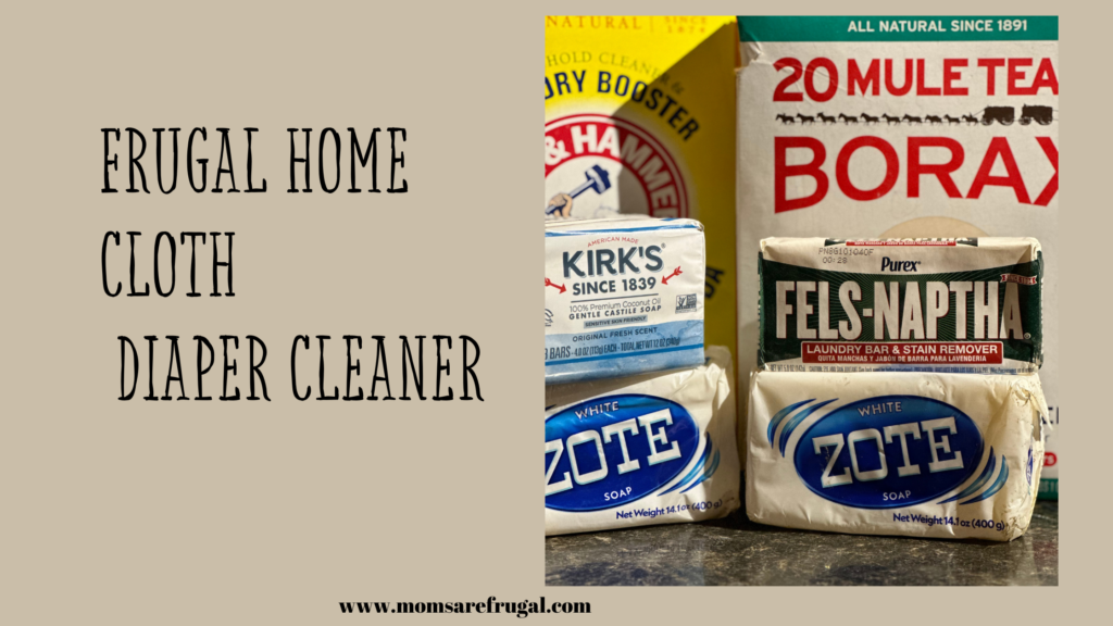 Frugal Home Cloth Diaper Cleaner