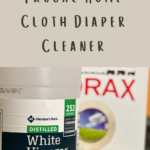 Frugal Home Cloth Diaper Cleaners