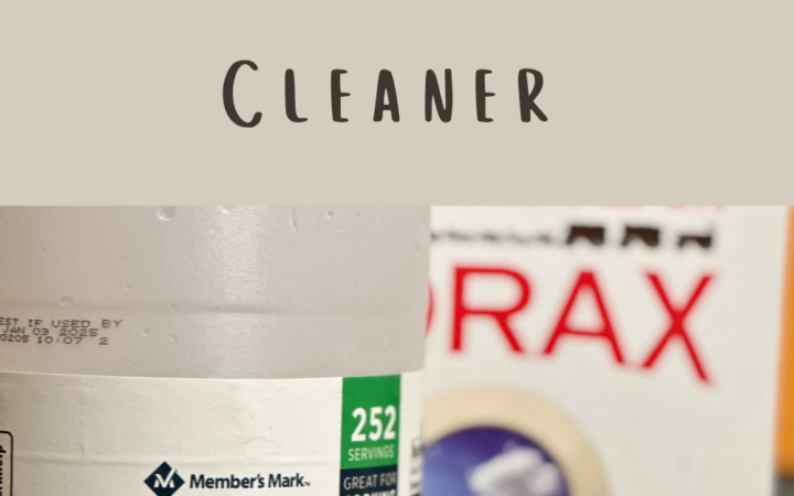 Frugal Home Cloth Diaper Cleaner