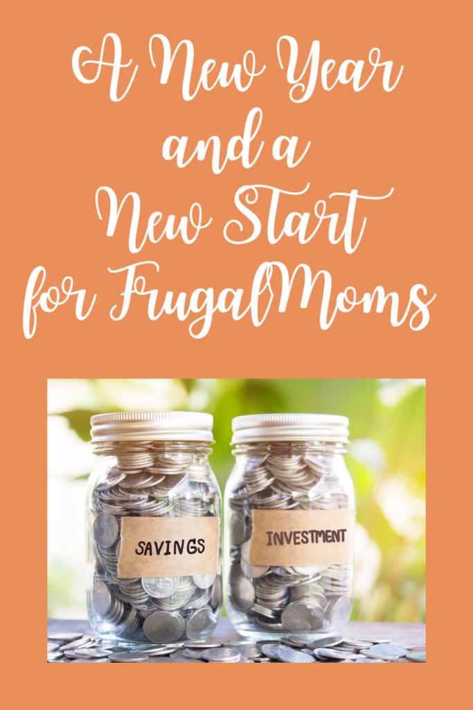A New Year and a New Start for Frugal Moms