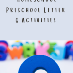 Homeschool Preschool Letter W Inexpensive Activities