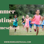 Summer Routines for Homeschoolers: Planning