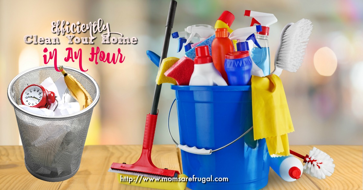 Efficiently Clean Your Home In An Hour FB