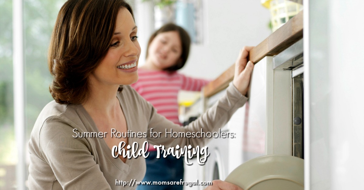 Summer Routines for Homeschoolers- Child Training FB