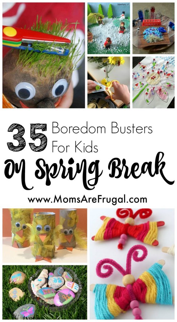 Spring break is just around the corner, and as a homeschooling mom, I am very excited to list some 35 Spring Break Fun Activities for Children.