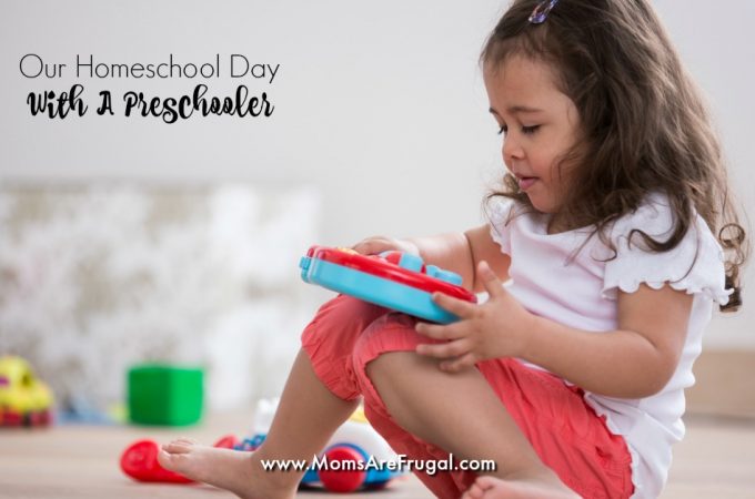 Teach your preschooler to play during homeschool will allow moms to focus more on the older children. Having a designated play area and space is important.