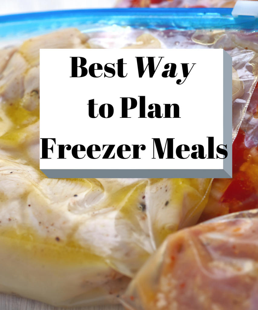 Best Way to Plan Freezer Meals