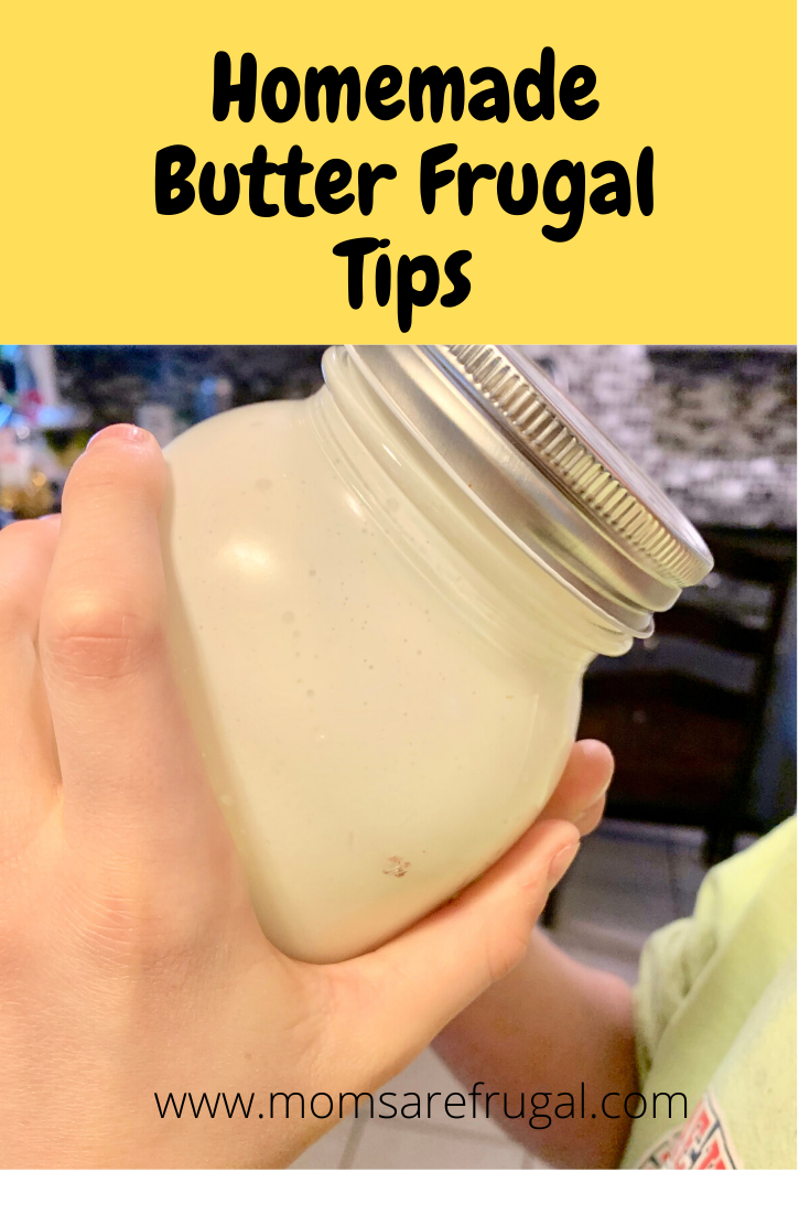 Homemade Butter Frugal Tips