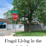 Frugal Living in the Suburbs