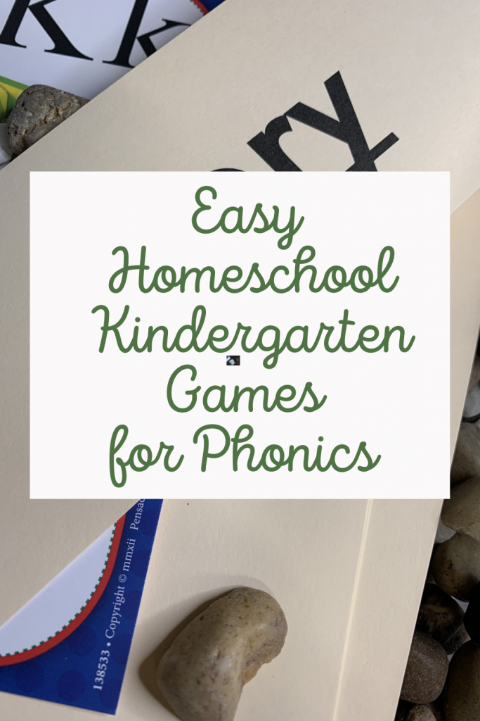 Easy Homeschool Kindergarten Games for Phonics