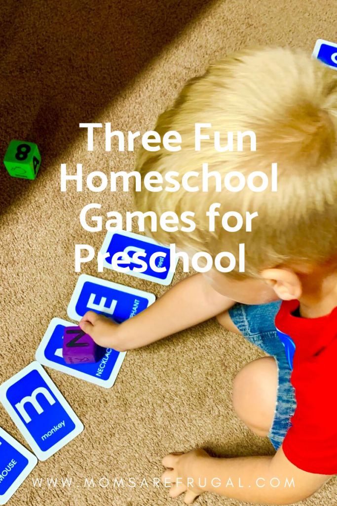 Three Fun Homeschool Games for Preschool
