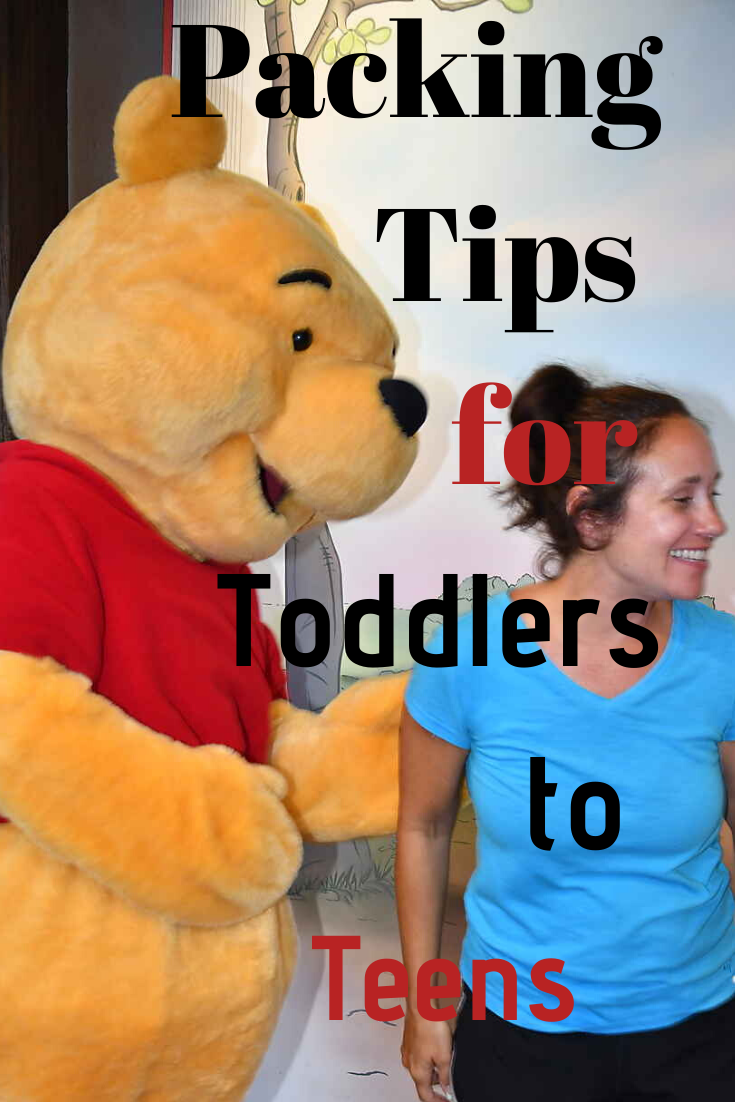 Packing Tips for Toddlers to Teens