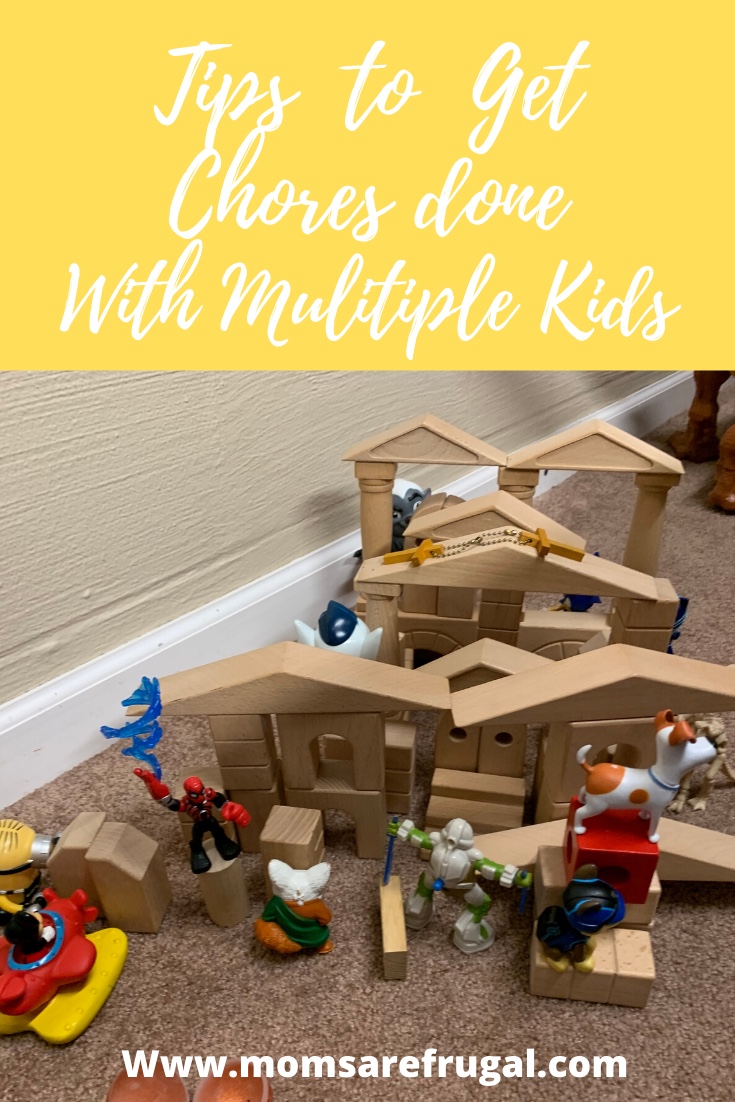 Tips to get Chores Done with Multiple Kids