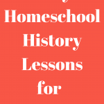 Easy Homeschool History Lessons for Kindergarten