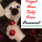 Frugal Home Teddy Bear Ornament