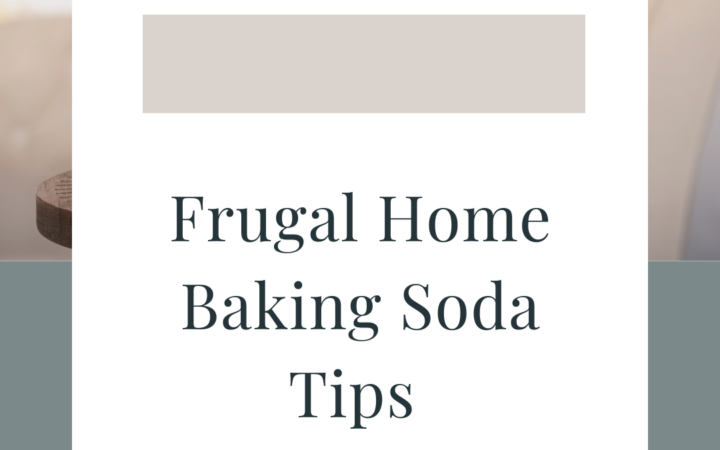 Frugal Home Baking Soda