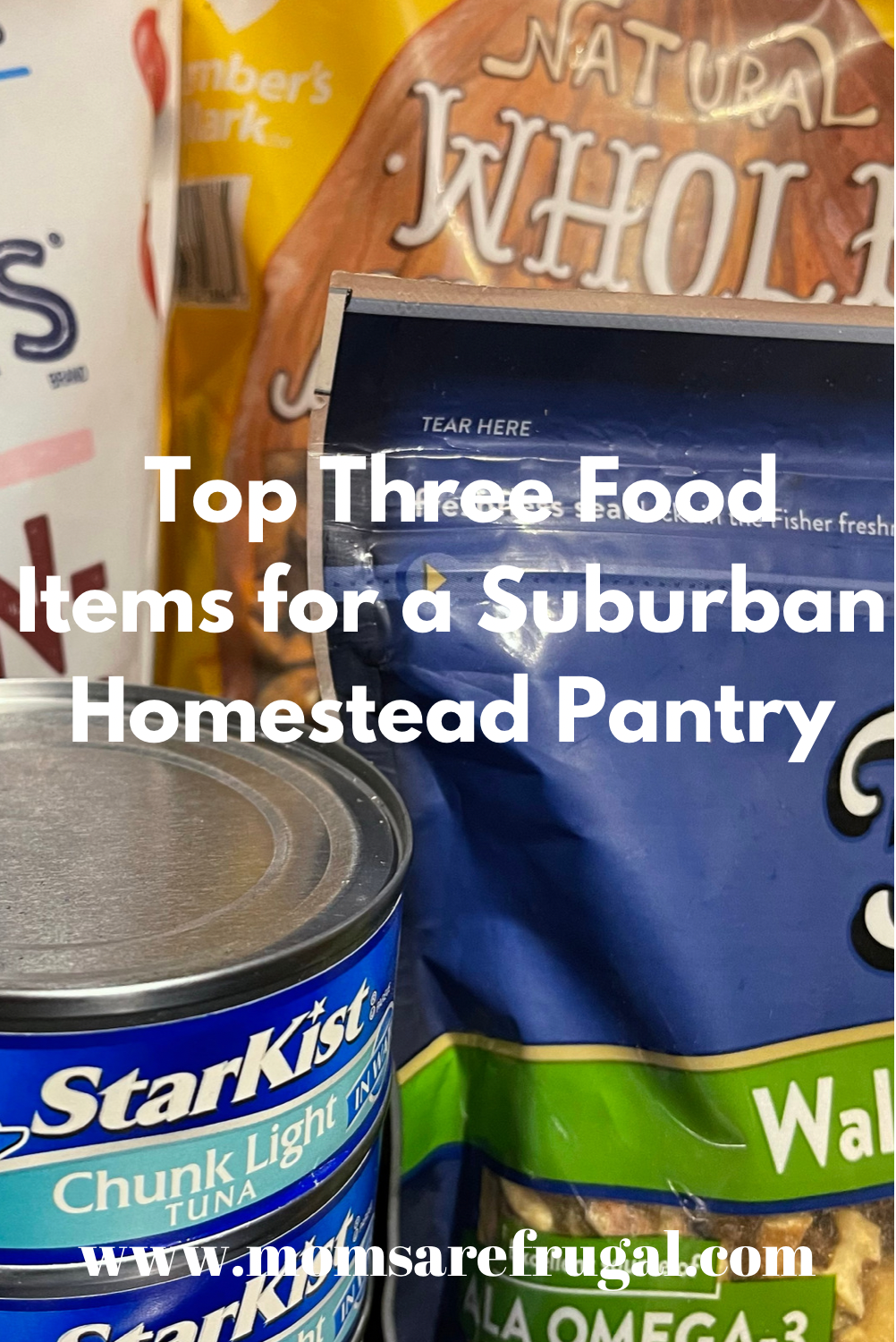 Top Three Food Items for A Suburban Homestead Pantry
