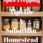 Easy Spice Prepping Tips for a Suburban Homestead
