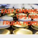 Easy Canning Tips for Frugal Moms