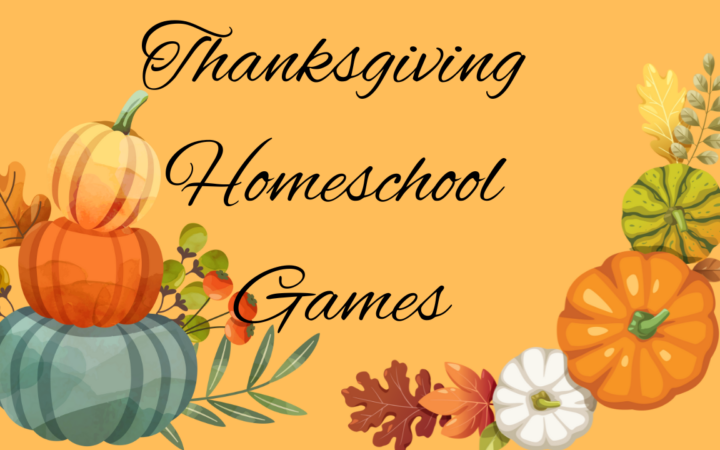 Thanksgiving Homeschool Games