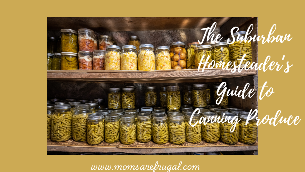 A Suburban Homesteader's Guide to Canning Produce