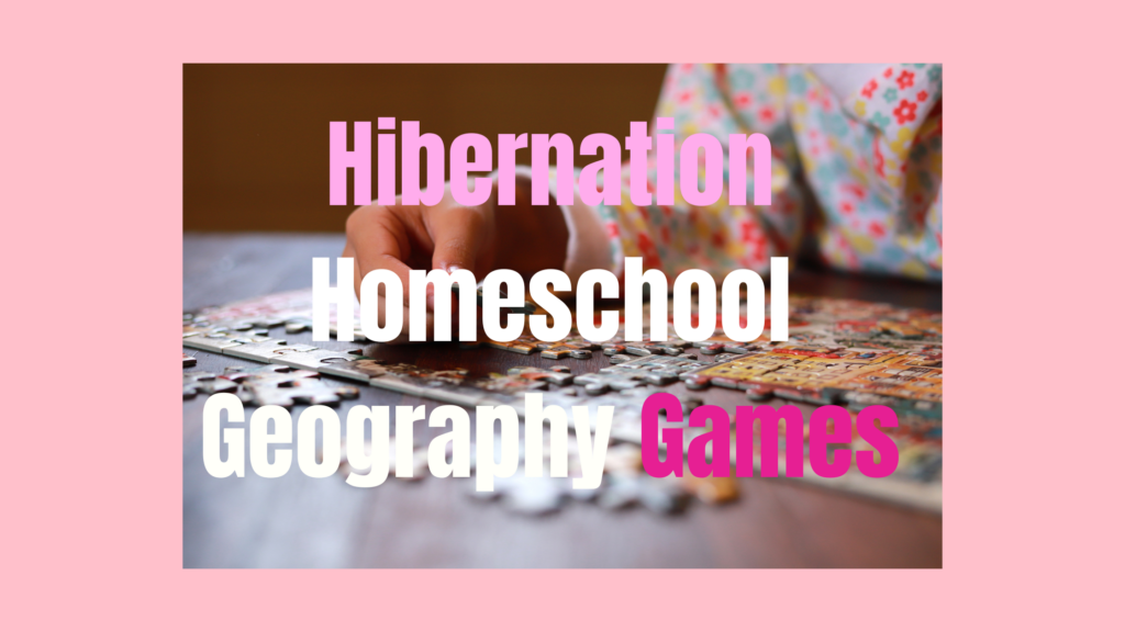 Hibernation Homeschool Geography Games