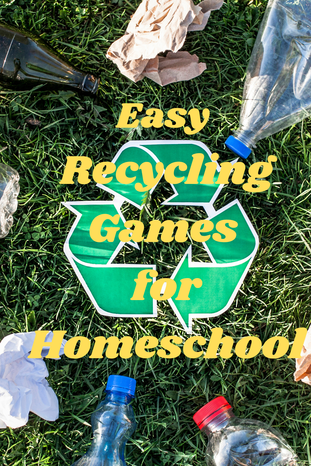 Easy Recycling Homeschool Games