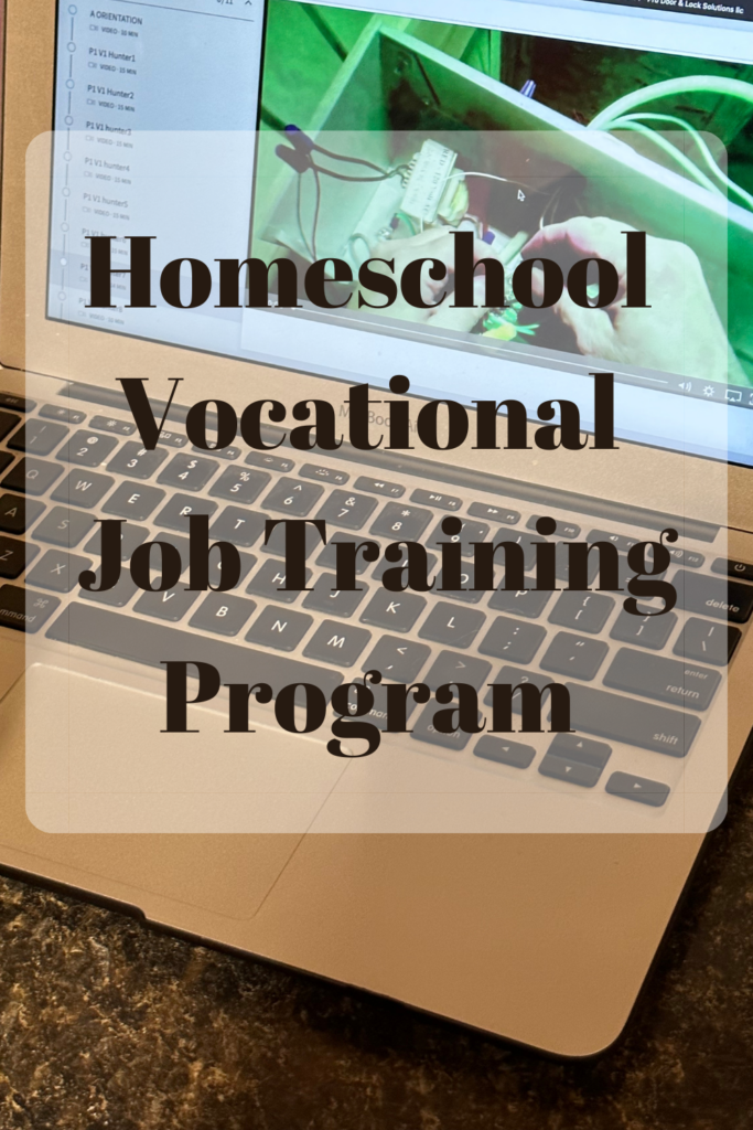 Homeschool Job Training Vocational Program