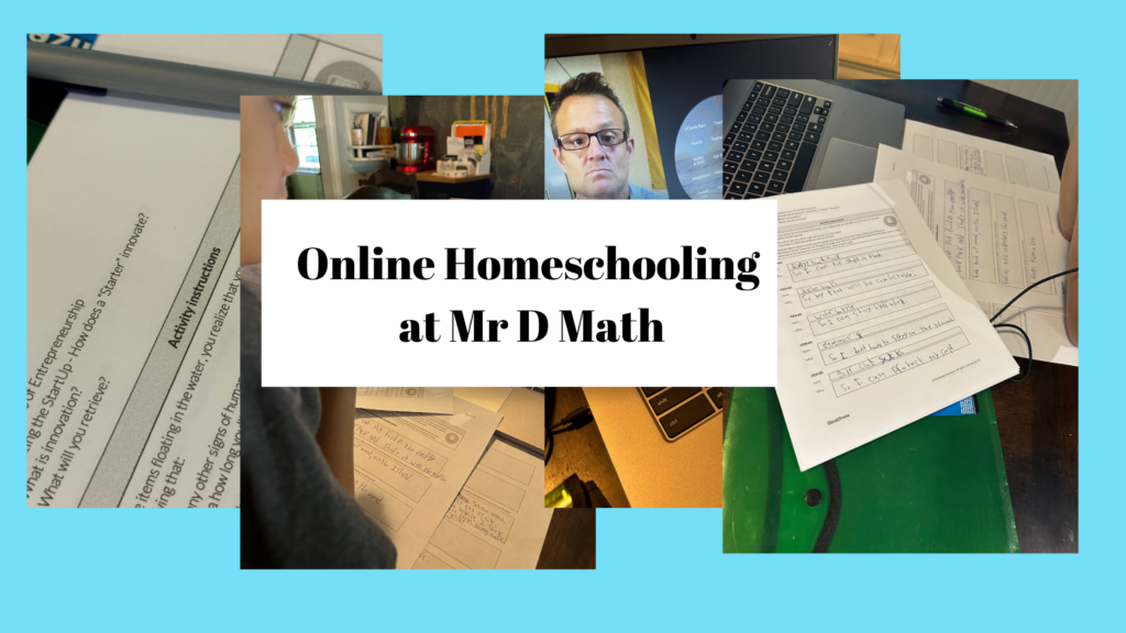 Online Homeschooling at Mr D Math