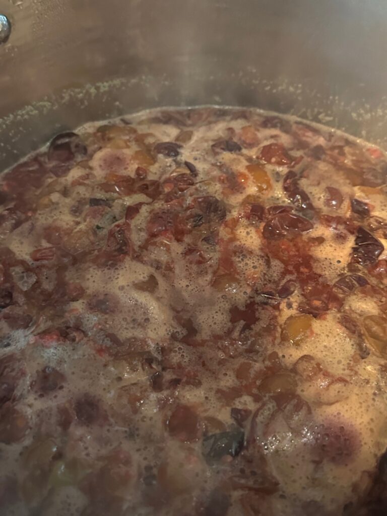 Canning Homemade Grape Jam