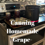 Canning Homemade Grape-Raspberry Jam