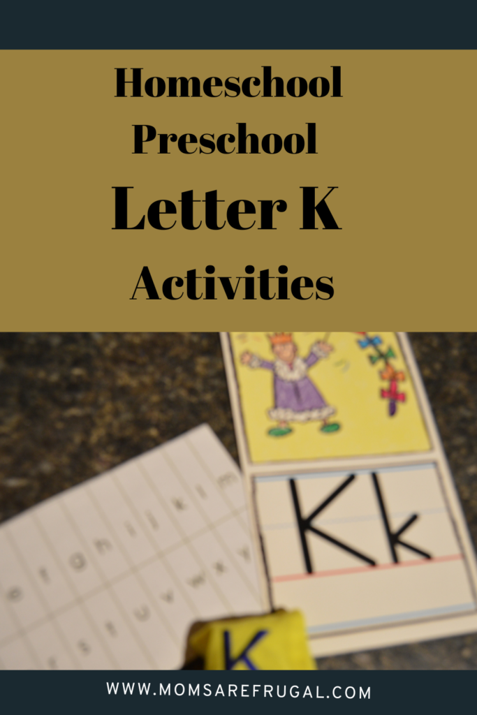 Homeschool Preschool Letter K Activities