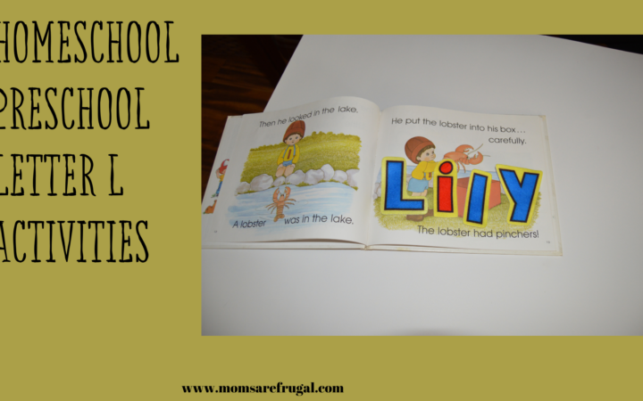 Homeschool Preschool Letter L Activities