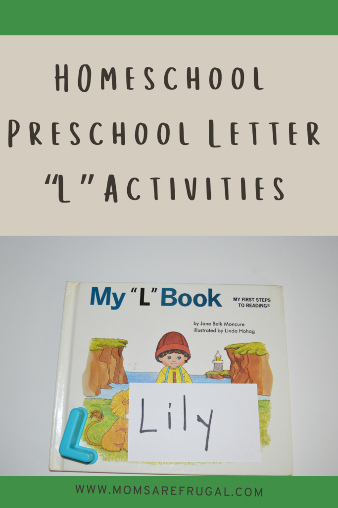 Homeschool Preschool Letter L