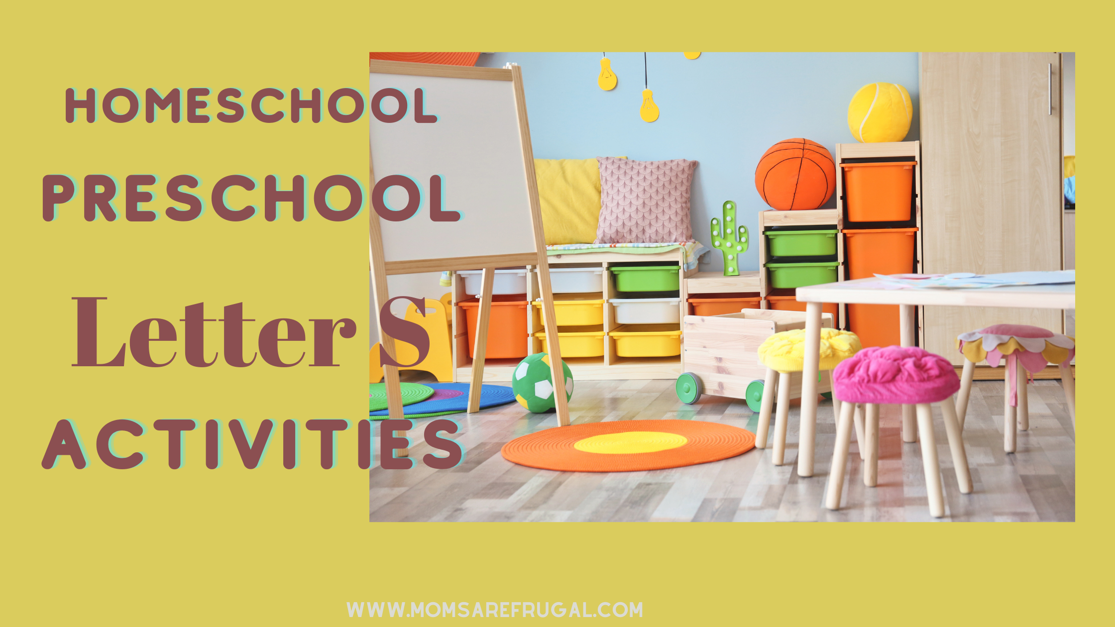Homeschool Preschool Letter S Activities