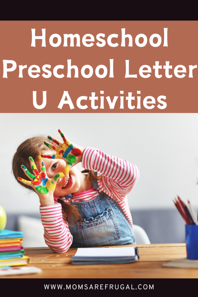 Homeschool Preschool Letter U Activities