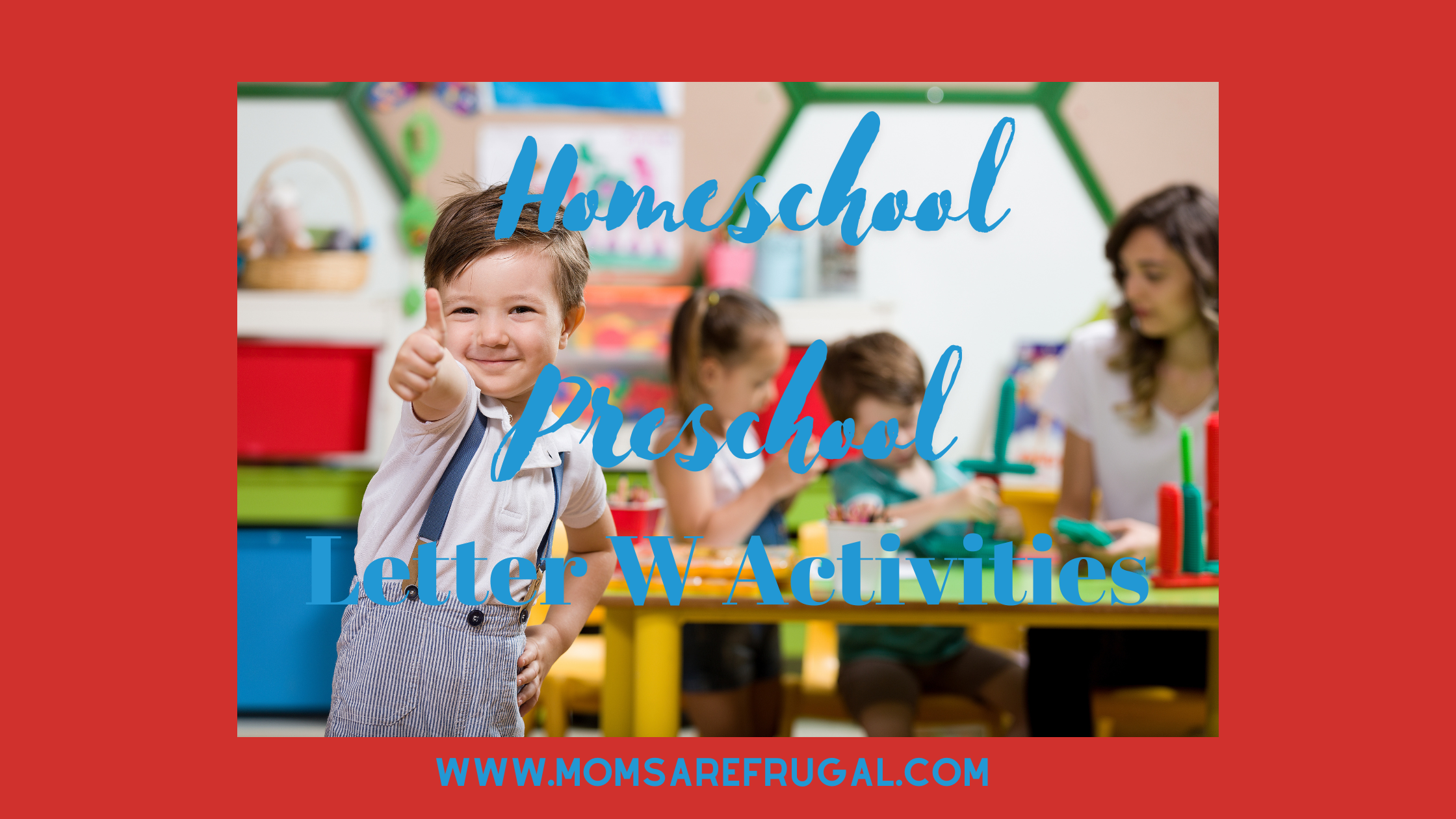 Homeschool Preschool Letter W Activities