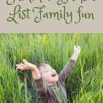 Summer Bucket List Family Fun