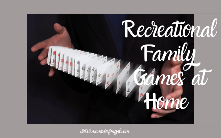 Recreational Card Games at Home.