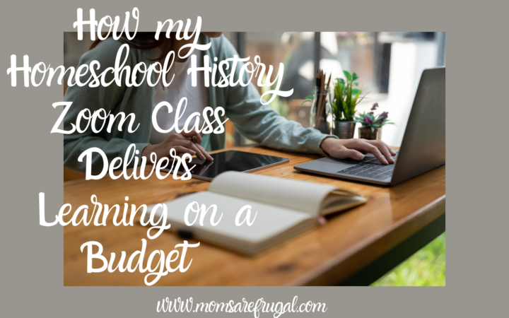 How my Homeschool History Zoom Class Delivers Learning on a Budget