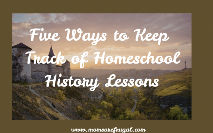 Five Ways to Keep Track of Homeschool History Narrations