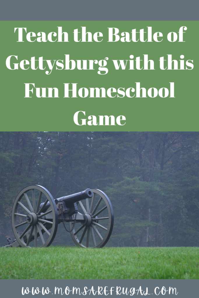 Teach the Battle of Gettysburg with this fun Game